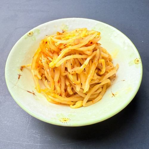 豆芽菜拌飯/蘿蔔乾菜拌飯/菠菜