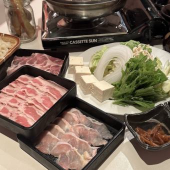 【つゆしゃぶしゃぶ食べ放題60分】1430円！60分飲み放題併用で2530円食べ飲み放題♪