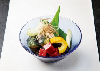 彩り野菜の揚げ浸し