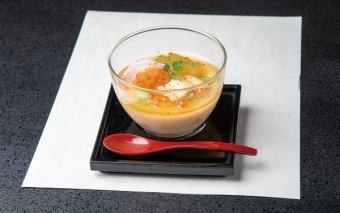 冬瓜入り！！冷製茶碗蒸し