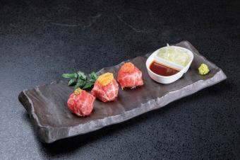 炙りてまり肉寿司