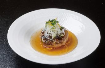 炸蓮藕麻糬配濃醬