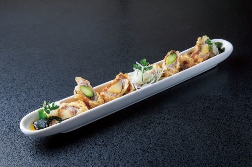 筍とアスパラの肉巻き揚げ~春の香り~