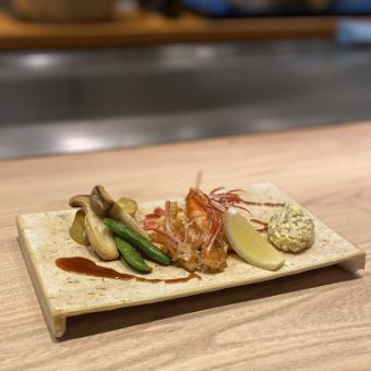 当店自慢の海鮮料理などを堪能<かげろうコース>15,000円(税込)