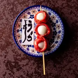 ~牛タン野菜巻き串~うずら卵
