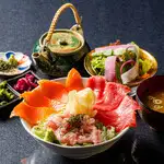 人気3種丼（サーモン・ねぎとろ・まぐろ）