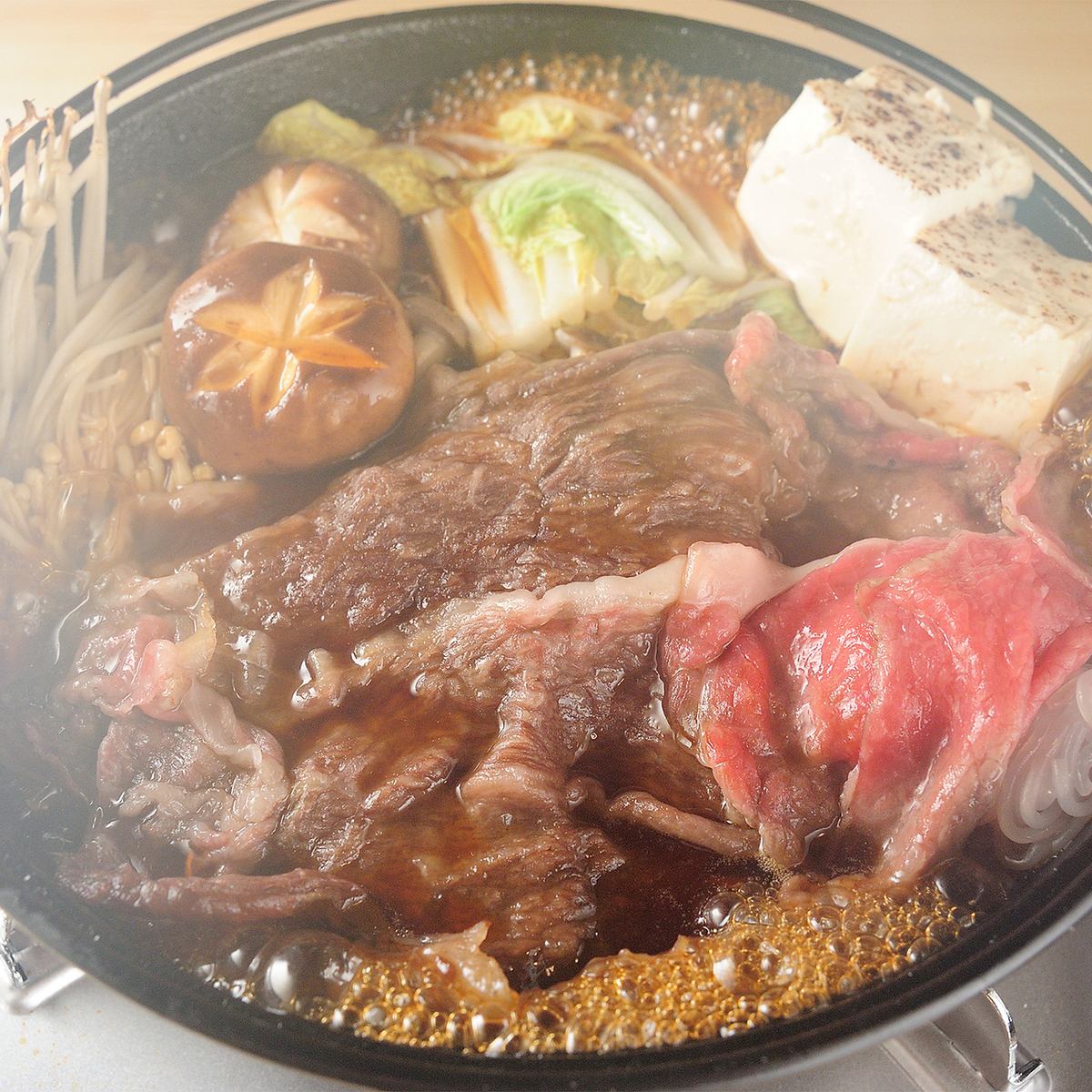 九条駅より徒歩2分◆精肉店直営！稀少なブランド和牛をすき焼きやしゃぶしゃぶで堪能