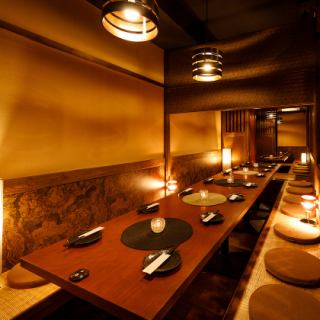 お勤め先での宴会・飲み会等にもオススメです◎周りを気にせずお酒を楽しめるのでお話しにも華が咲きます！飲み放題付のお得なプランも様々なニーズに合わせてご提供いたします！