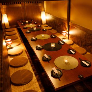 貸切宴会もお任せください！広々とした店内で自慢のお酒や料理をご堪能くださいませ！大人数様に嬉しいお得なクーポンも◎飲み放題付のお得なコースも多数ご用意いたしておりますので併せてご確認ください。