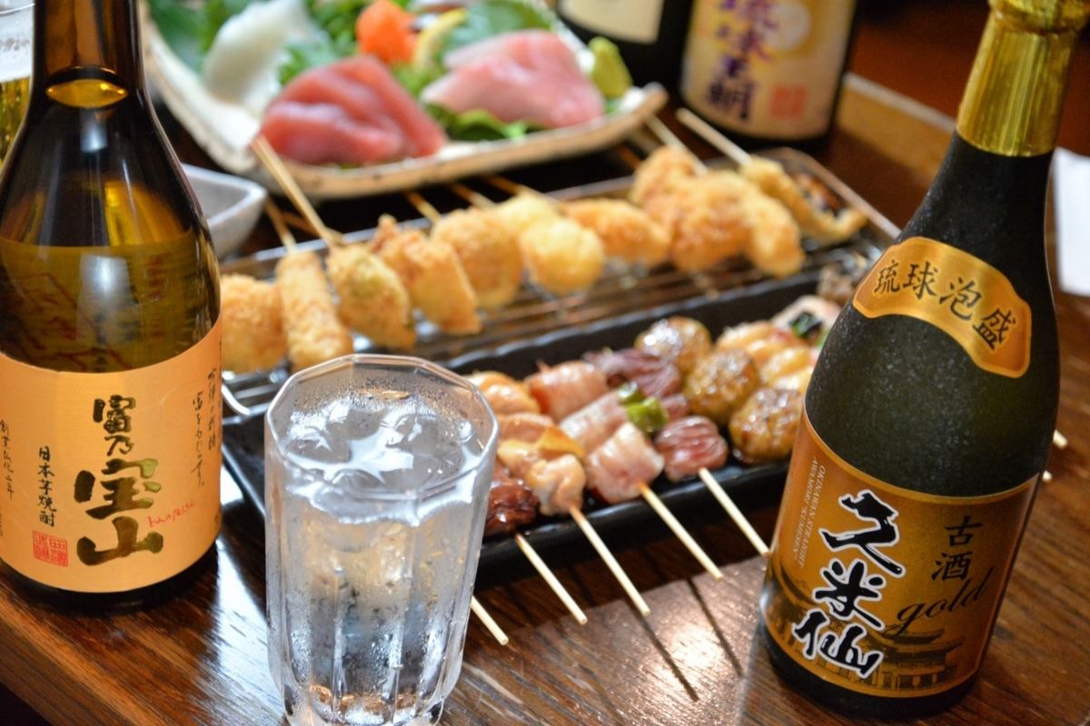 Very popular! Various courses with all-you-can-drink are also available♪