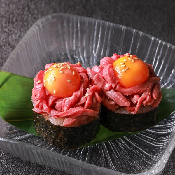 【キンパ ユッケのせ】味も写真映えも抜群★