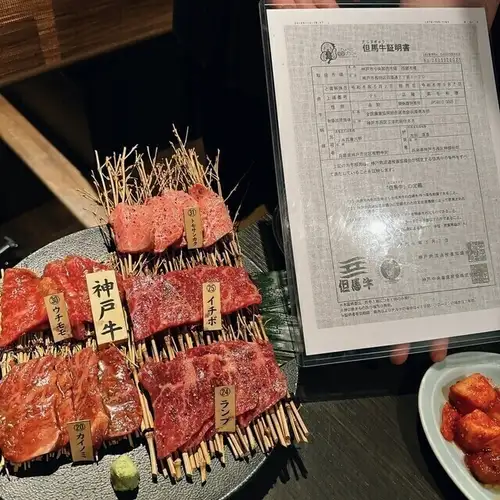 神戶牛肉五件組拼盤
