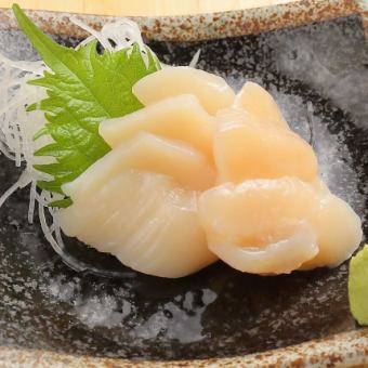 扇貝刺身