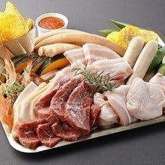 120 분 음료 무제한 【프리미엄 BBQ 플랜】 비어 가든 / 글램핑을 만끽하실 수 있습니다!