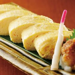 赤卵の出汁巻玉子　太香胡麻油使用