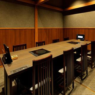 テーブル個室