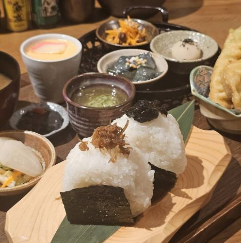 Rice ball meal