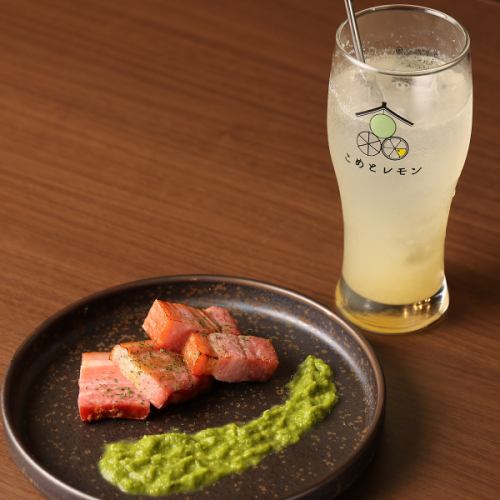 一口で、お酒が止まらない