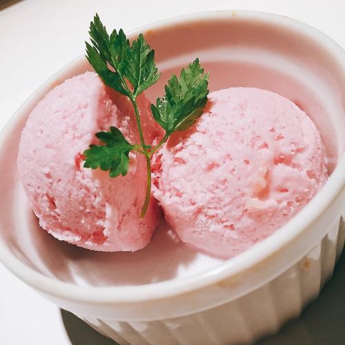 季節のシャーベット