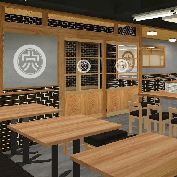 変幻自在なテーブル席!ご利用人数に合わせてお席をご用意致します!※写真は系列店です