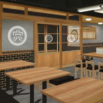 변환자재인 테이블석! 이용 인원수에 맞춘 좌석을 준비합니다.※사진은 계열점입니다