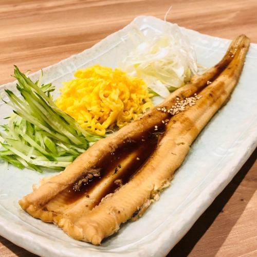 煮穴子・穴子の一本寿司