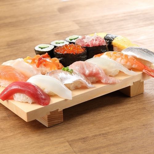 【寿司を片手に粋なチョイ呑み】