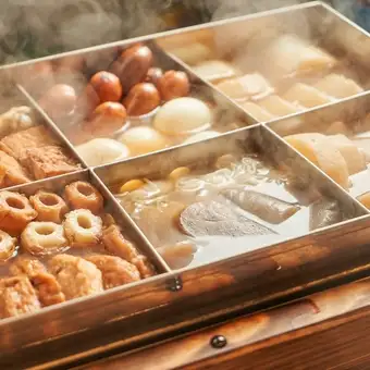 【秋の宴8/24～11/23】牛出汁おでん鍋コース　全10品＜プレミアム飲み放題付＞6,000円⇒5,500円