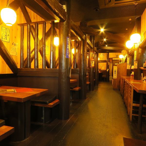 [Takami no Sato Station Chika]从Takami Nori站步行3分钟。Akira会计和微笑盛开和日式风格的小酒馆，享受新鲜捕获的新鲜鱼类和家常菜肴和美味的酒！