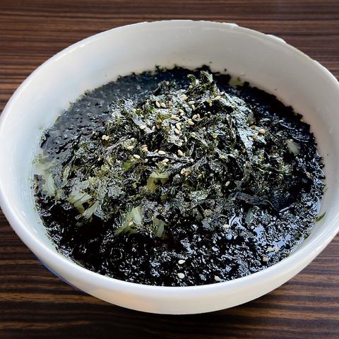 Seaweed cold noodles