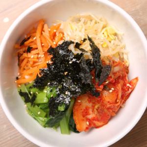 Vegetable bibimbap