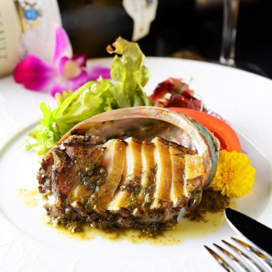 【活アワビ 肝バターソテー】マタニティーにおすすめ!妊娠5ヶ月目に食べると良いとされている風習!