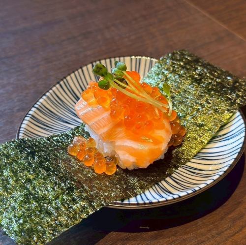 鮭といくらの親子