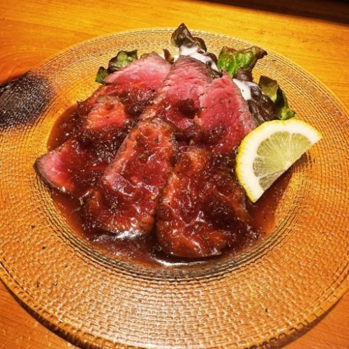 自家製ローストビーフ　～グレイビーソース～