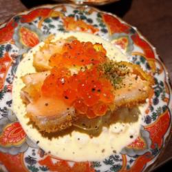 サーモンレアカツ