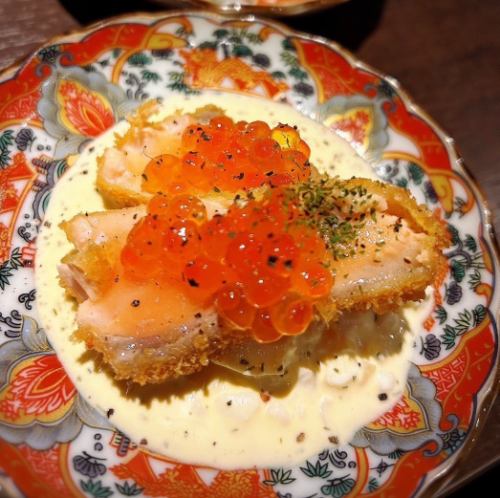 サーモンレアカツ