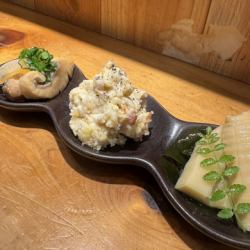 《盛り合わせが絶対お得！》盛り合わせ3種