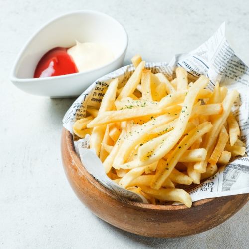 French fries ketchup & mayo
