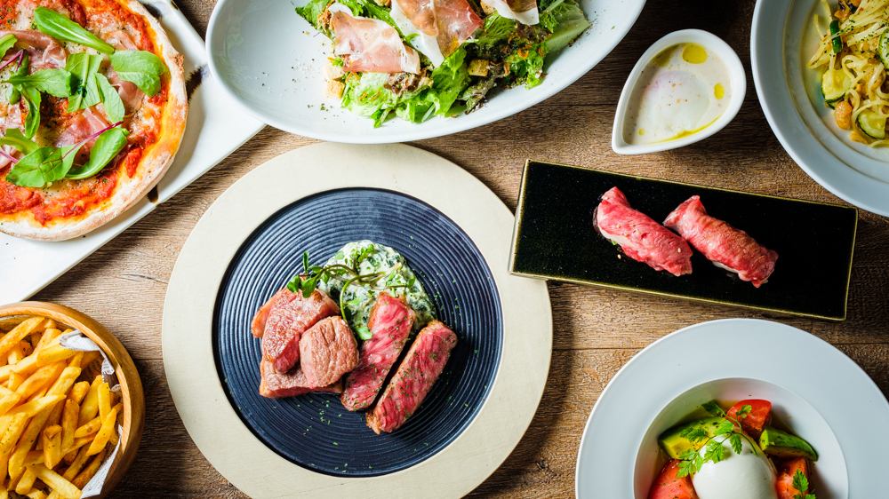 津田沼居酒屋ステーキ宴会個室誕生日記念日デートパスタイタリアン女子会ワイン焼き肉
