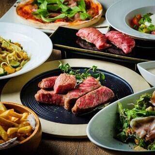 You can enjoy a variety of dishes, from yukhoe to grilled chunks of meat.