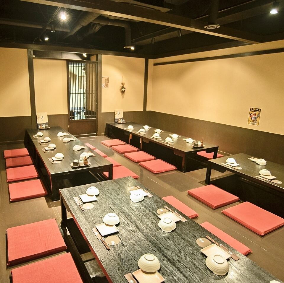 For various banquets ♪ We also have private rooms that can accommodate up to 32 people ♪
