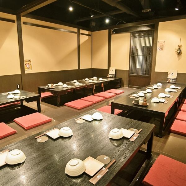 [Recommended for banquets such as company banquets] Large and small private rooms are available for families to relax.It is also OK for banquets! You can feel free to use various company banquets, girls' parties, dinner parties, entertainment, etc. within a 2-minute walk from Yamagata Station!Charter is also available.
