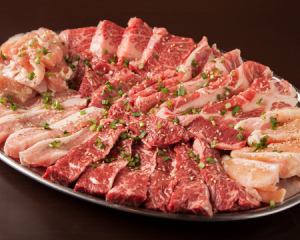 六種肉盛り合わせ　大(600g)