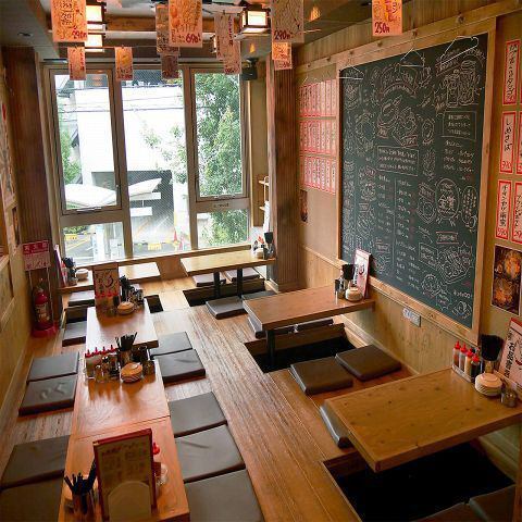 最大35名様まで可能な掘り炬燵式お座敷をご用意♪※写真は系列店