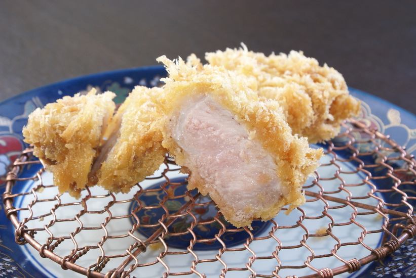 You can taste the special tonkatsu created by the owner who pursues deliciousness!