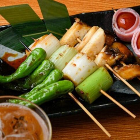 野菜肉巻3種盛り