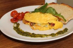 basil omelet