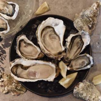 Comparison of eating raw oysters
