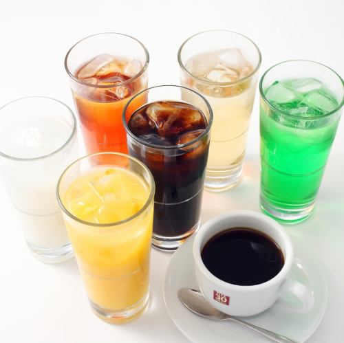 A full lineup of soft drinks ★