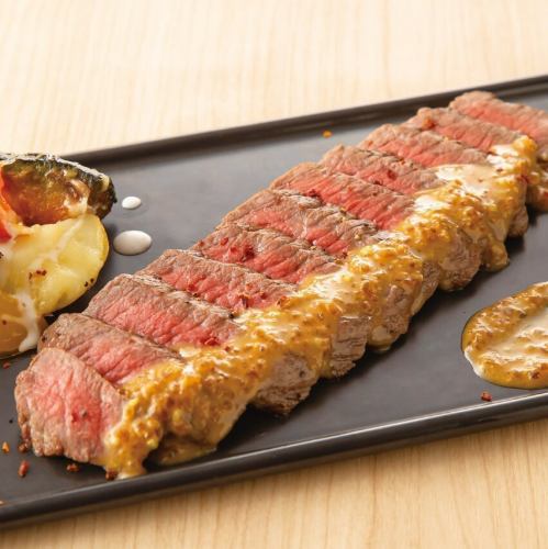 黒毛和牛 赤身肉のステーキ